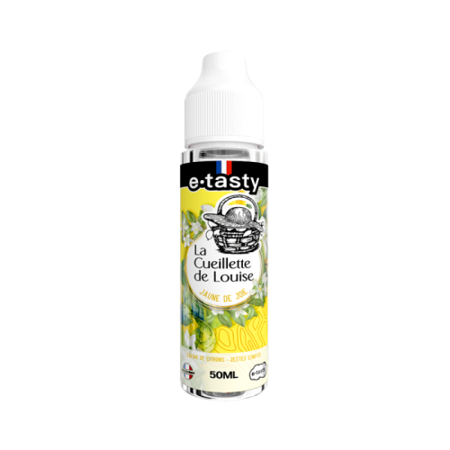 E liquide JAUNE DE JOIE en 50 ml de chez LA CUEILLETTE DE LOUISE | Cigusto | Cigarette electronique, Eliquide