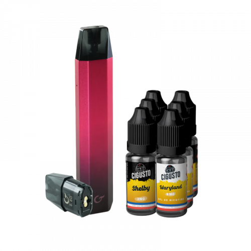 Pack Noel Pod Hello Cigusto + 6 eliquides Classic 10 ml | Cigusto | Cigarette electronique, Eliquide