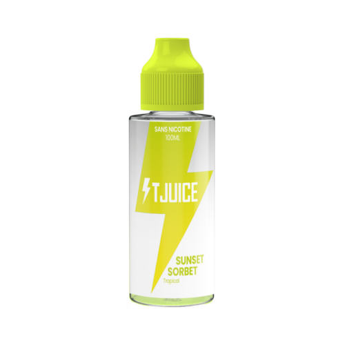 E Liquide fruité Sunset Sorbet en 100 ml à booster de T Juice | Cigusto | Cigarette electronique, Eliquide