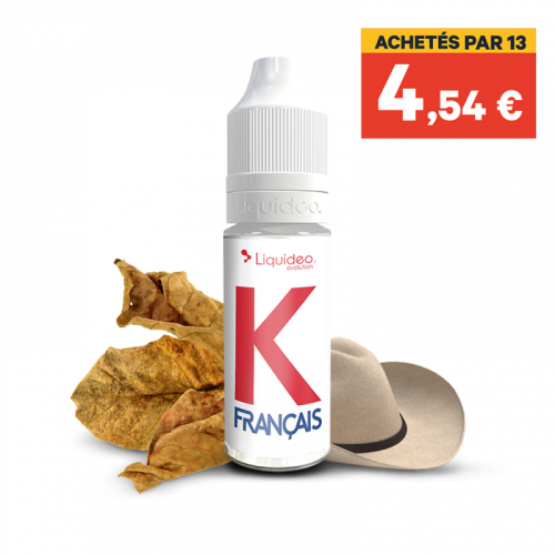 E Liquide K Francais Evolution 10 ML Liquideo 5 taux de Nicotine | Cigusto | Cigarette electronique, Eliquide