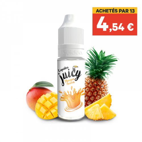 E Liquide Mangue Ananas Tentation 10 ML Liquideo| Cigusto | Cigusto | Cigarette electronique, Eliquide