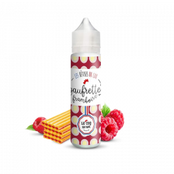 E liquide Gaufrette Framboise 50ml - LE COQ QUI VAPE Nicotine 0mg | Cigusto | Cigarette electronique, Eliquide