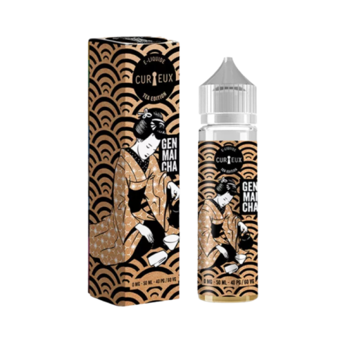 E liquide France Genmaicha 40ml - CURIEUX  Nicotine 0mg | Cigusto | Cigarette electronique, Eliquide