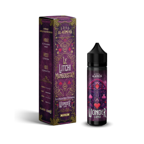 E Liquide WONDERLAND 50 ml de la gamme Fantasia by Al-Kimiya | Cigusto | Cigarette electronique, Eliquide