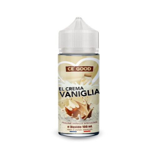 E-liquide VANIGLIA Ce'Good 100ml | Arômes vanille, spéculoos, praline | Cigusto | Cigarette electronique, Eliquide