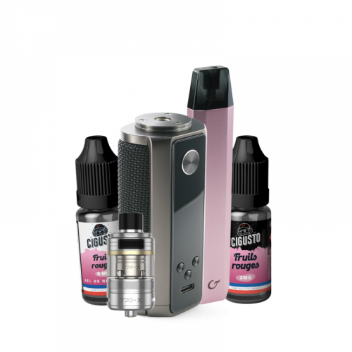 Pack Ecigarette Intense Plus TPP-X Fruité | Cigusto | Cigusto | Cigarette electronique, Eliquide