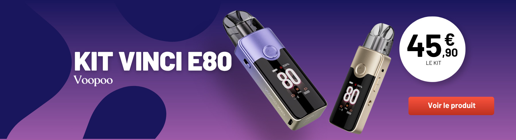 KIT VINCI E80 (NON CONNECTÉS)