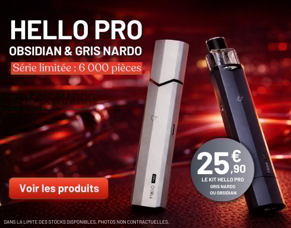 NOUVEAUTÉ HELLO PRO - GRIS NARDO/OBSIDIAN (NON-CONNECTÉ)