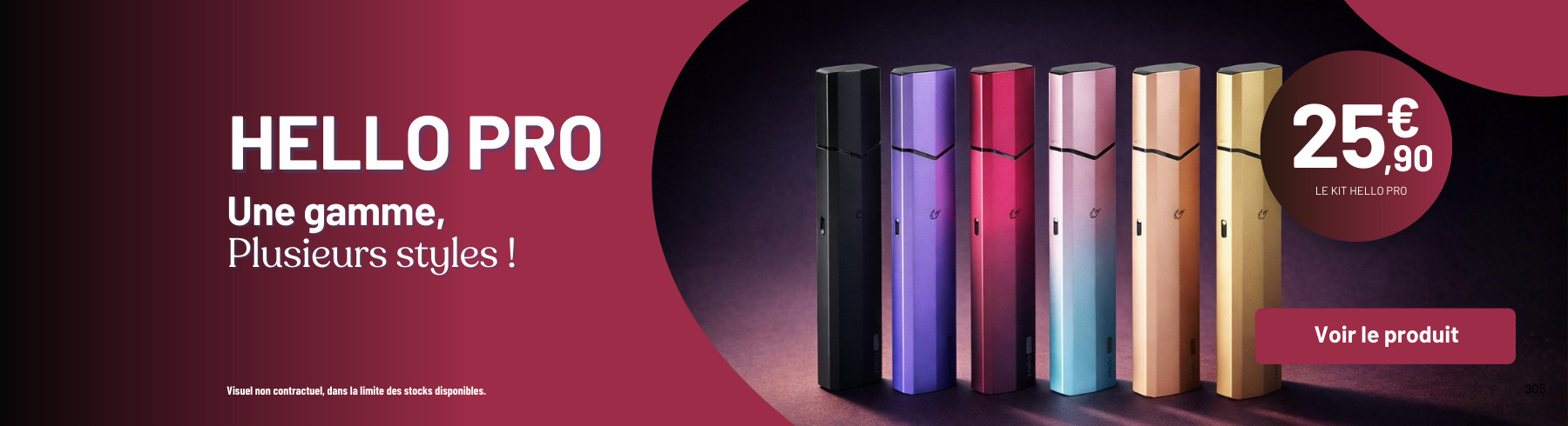 GAMME HELLO PRO (NON CONNECTE)