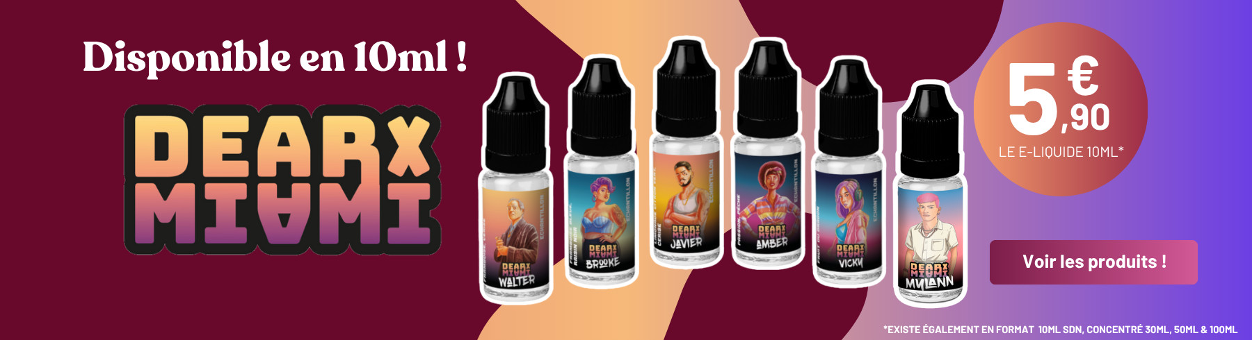 DEAR MIAMI - NOUVEAU FORMAT (NON-CONNECTÉ)