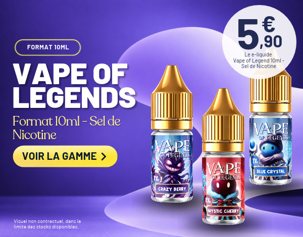 VAPE OF LEGEND SDN (non connecté)
