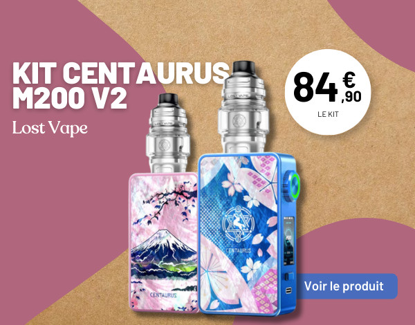 KIT CENTAURUS M200 V2 - LOST VAPE (NON-CONNECTÉS)