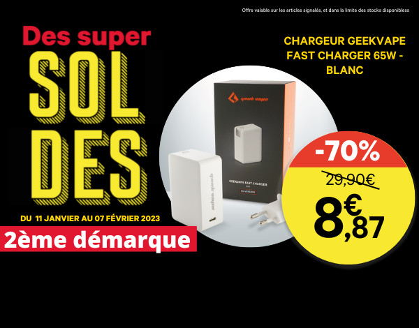 SOLDES CHARGEUR