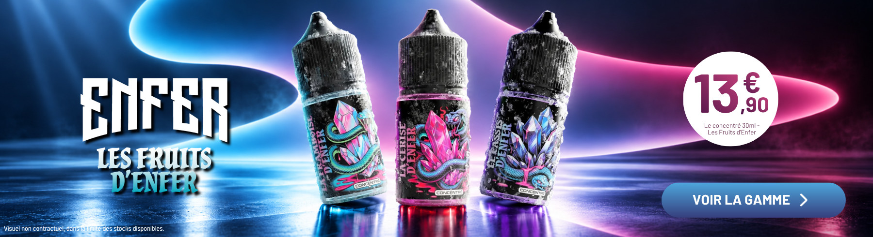 MEA - LES FRUITS D'ENFER - CONCENTRÉS 30ML (NON-CONNECTÉ)