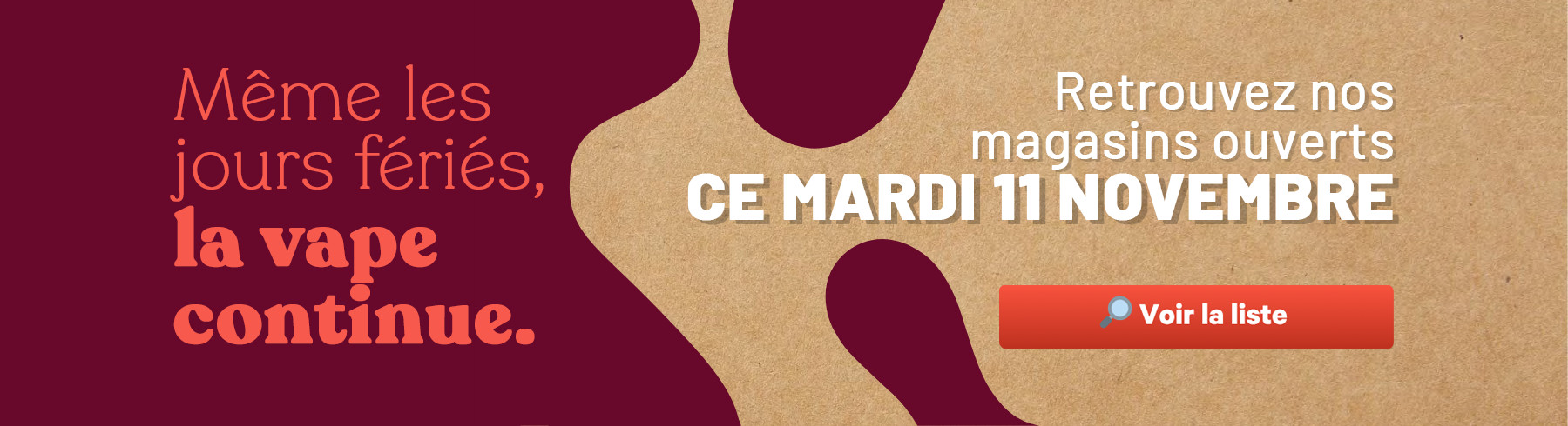 OUVERTURE 11 NOVEMBRE