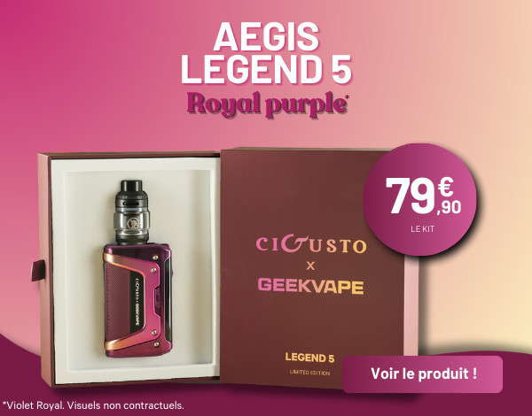 RELANCE - LEGEND 5 ROYAL PURPLE (NON-CONNECTÉ)