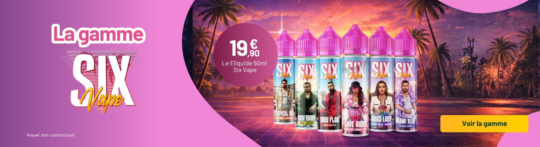 SIX VAPE (NON CONNECTE)