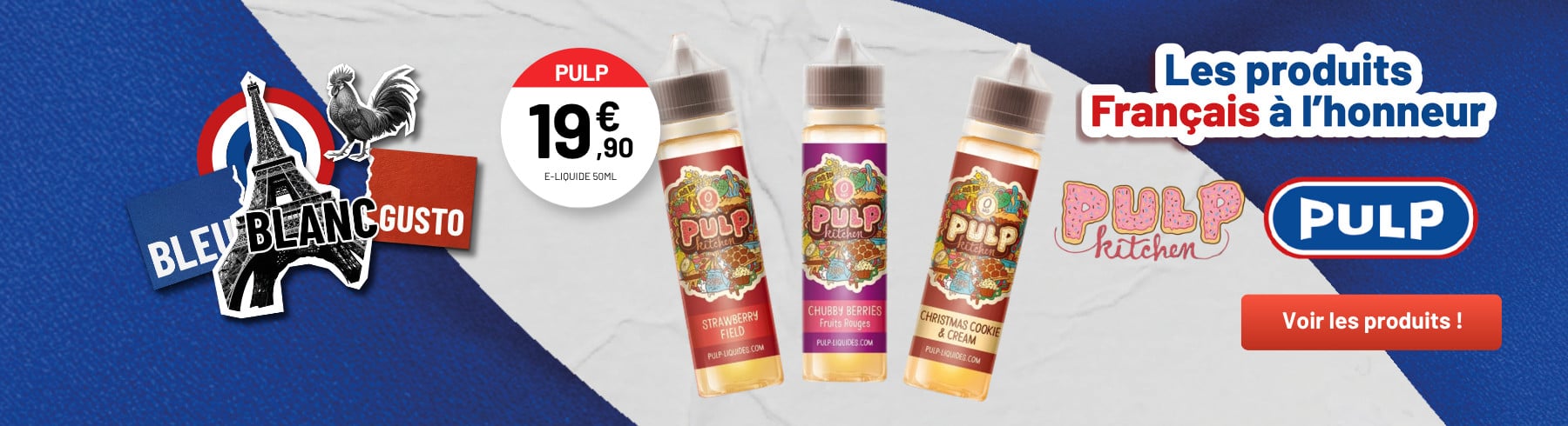 BLEU BLANC GUSTO - PULP - PULP KITCHEN (NON-CONNECTÉ)