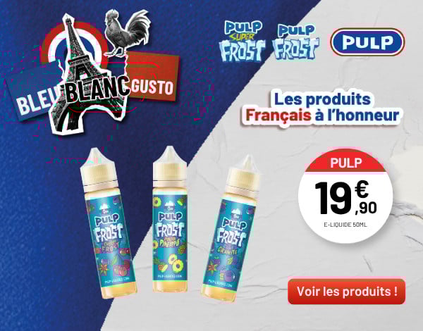 BLEU BLANC GUSTO - PULP - FROST/SUPER FROST (NON-CONNECTÉ)