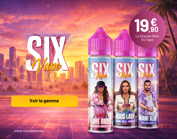 SIX VAPE (NON CONNECTE)