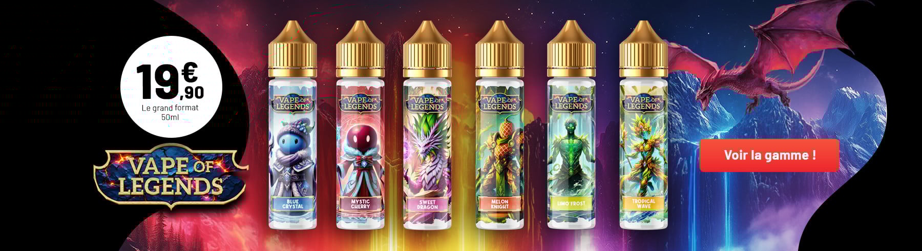 VAPE OF LEGENDS - NON CONNECTE