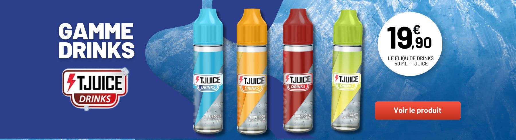 T-JUICE DRINKS (NON CONNECTÉS)